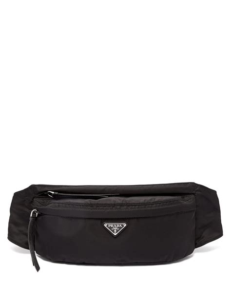 prada double zip belt bag|prada bum bag women's.